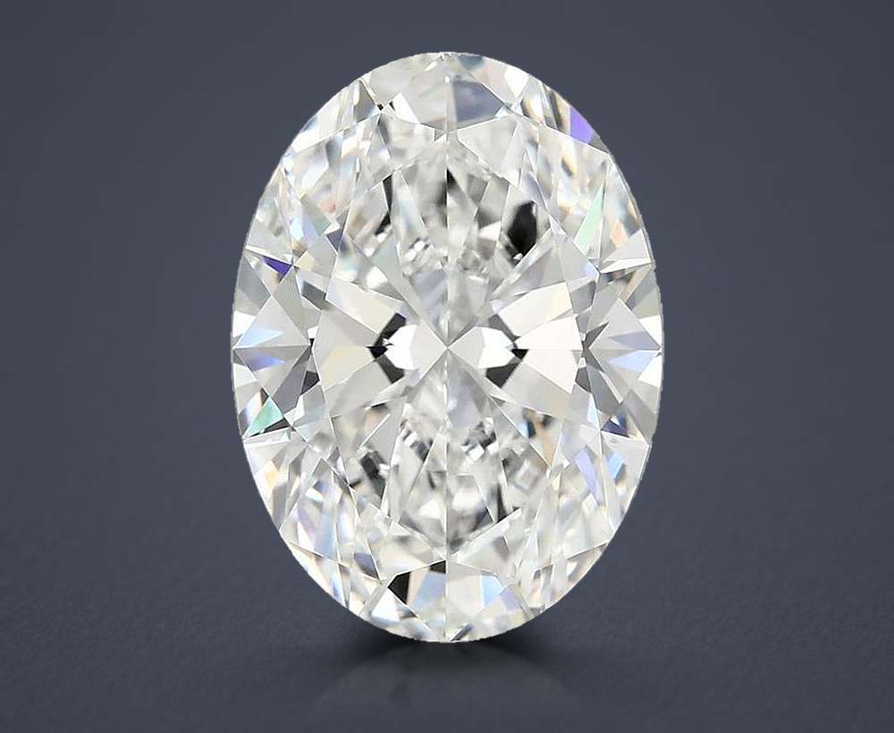 5.00 Carat Oval Lab Diamond