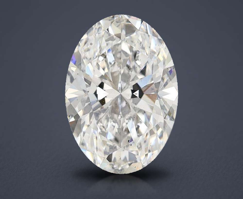2.54 Carat Oval Lab Diamond
