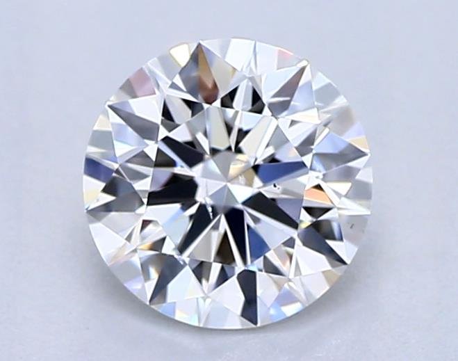 0.56ct E SI1 Rare Carat Ideal Cut Round Lab Grown Diamond