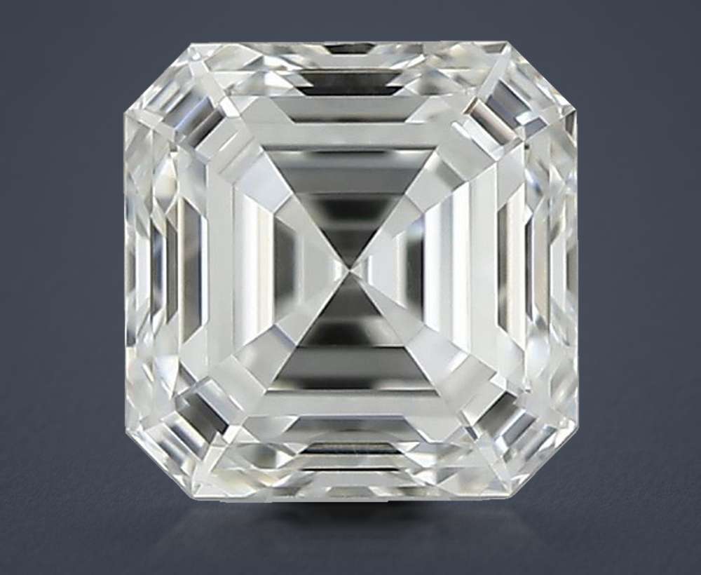 0.52 Carat Asscher Natural Diamond