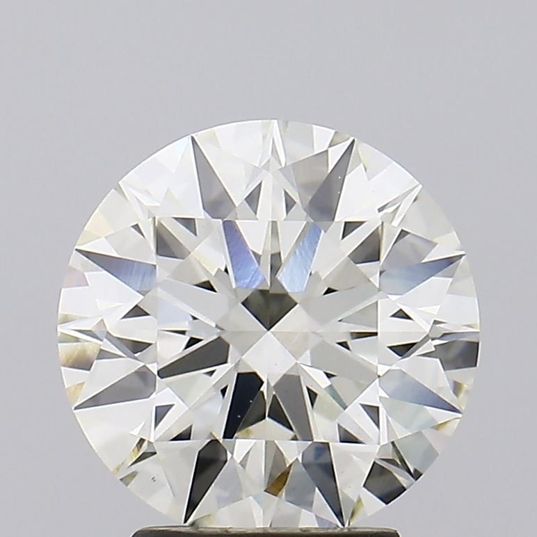 3.07ct J VS1 Rare Carat Ideal Cut Round Lab Grown Diamond