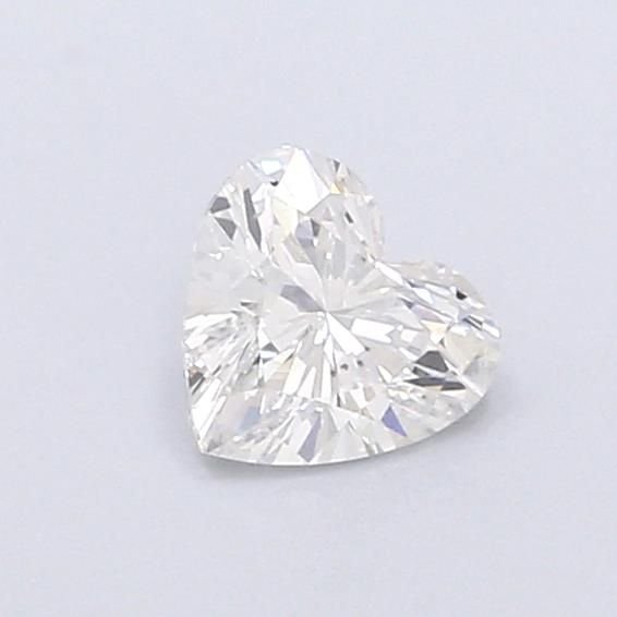 0.54ct E VVS2 Rare Carat Ideal Cut Heart Lab Grown Diamond