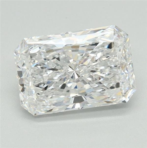 4.56ct F VVS2 Rare Carat Ideal Cut Radiant Lab Grown Diamond