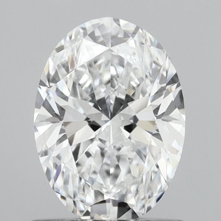 0.82ct D VS1 Rare Carat Ideal Cut Oval Lab Grown Diamond