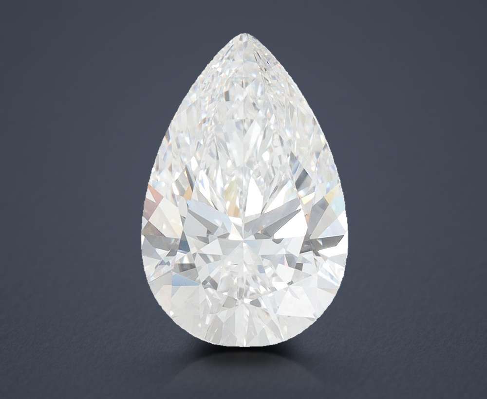 4.30 Carat Pear Lab Diamond