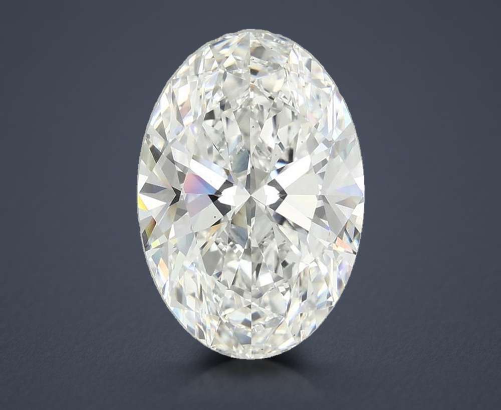 9.22 Carat Oval Lab Diamond