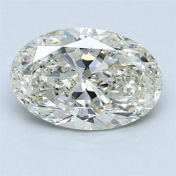 1.81ct J SI2 Excellent Cut Oval Diamond
