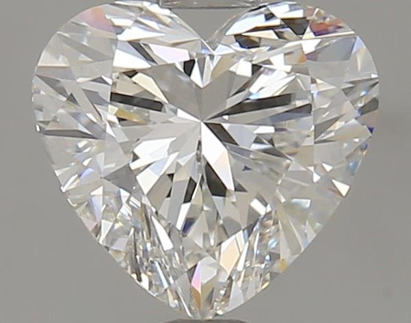 1.37ct F VS1 Rare Carat Ideal Cut Heart Lab Grown Diamond