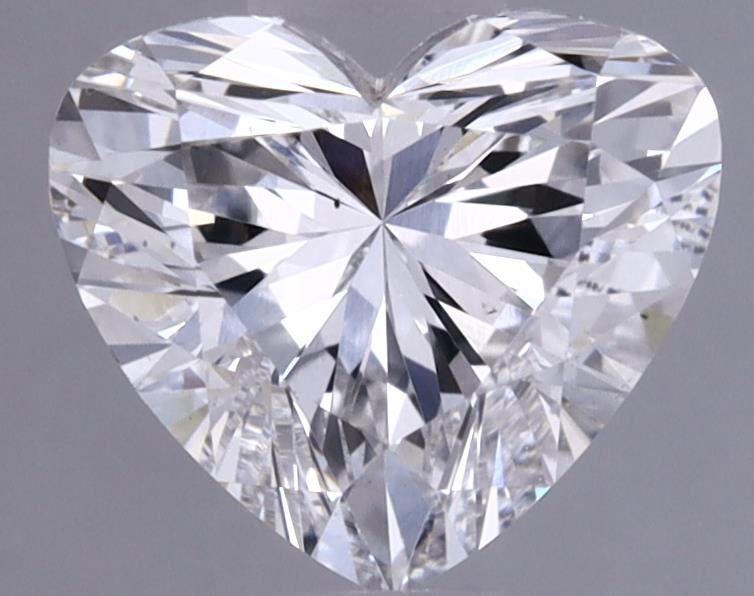 0.81ct F VS2 Rare Carat Ideal Cut Heart Lab Grown Diamond