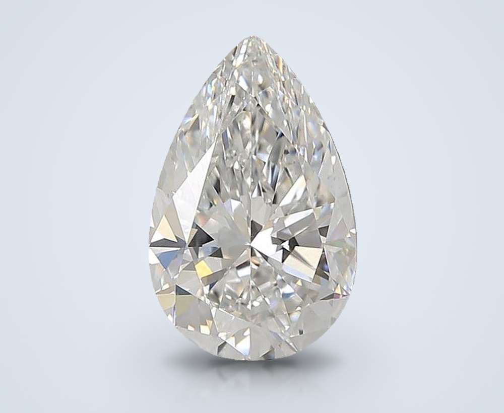 3.09 Carat Pear Lab Diamond