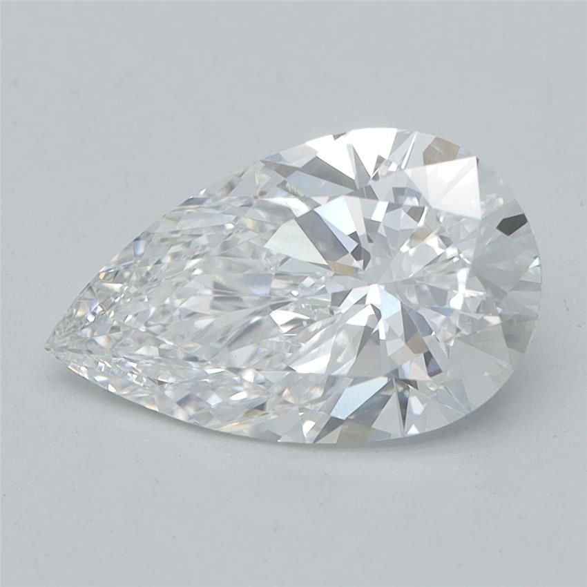 1.36ct E VS1 Rare Carat Ideal Cut Pear Lab Grown Diamond