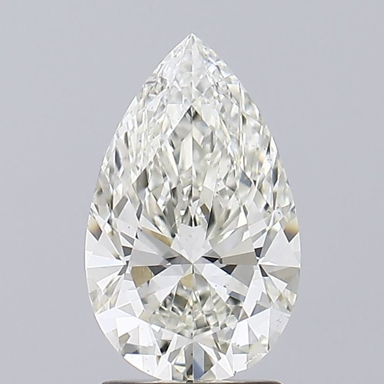 1.76ct H VS1 Rare Carat Ideal Cut Pear Lab Grown Diamond