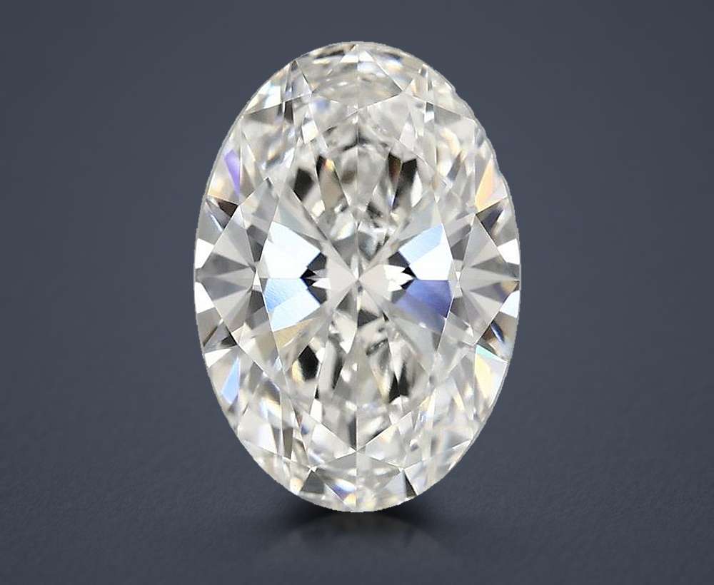 3.70 Carat Oval Lab Diamond