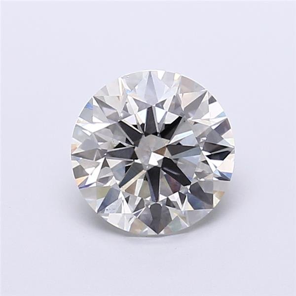 3.02ct H SI1 Rare Carat Ideal Cut Round Lab Grown Diamond