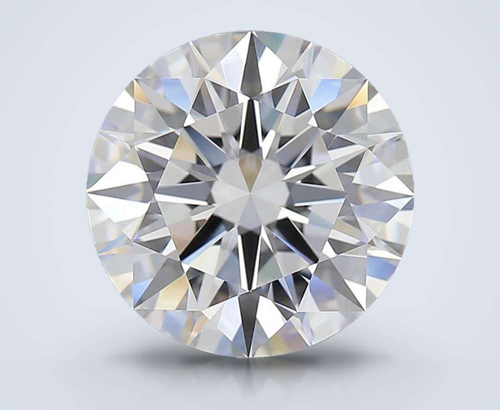 3.66 Carat Round Natural Diamond