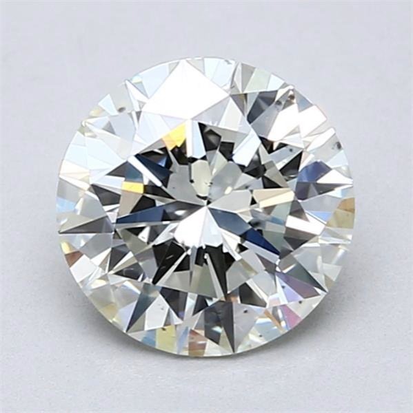 1.70ct J SI1 Rare Carat Ideal Cut Round Diamond