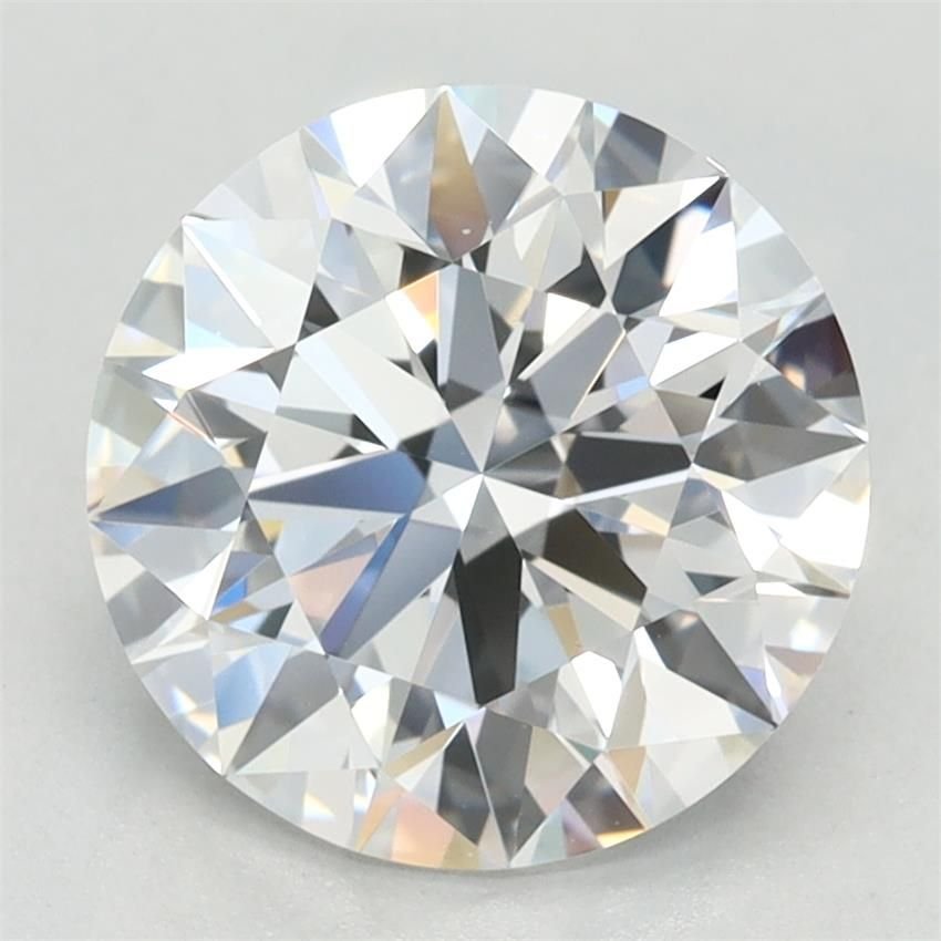 2.39ct D VVS1 Rare Carat Ideal Cut Round Lab Grown Diamond