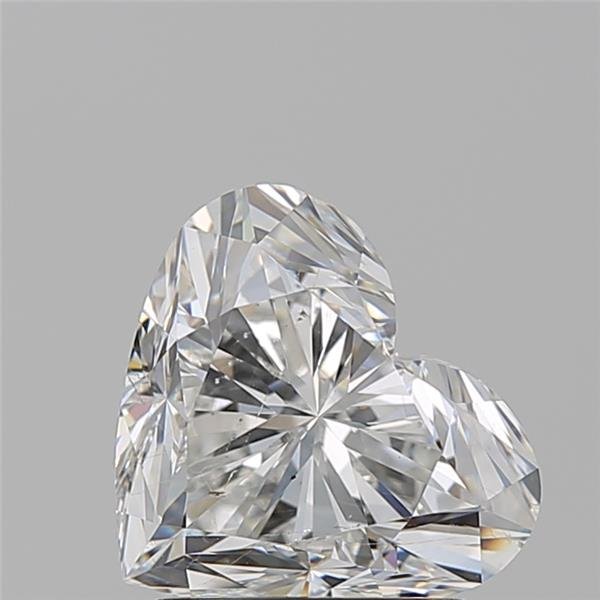 2.03ct G SI2 Rare Carat Ideal Cut Heart Diamond