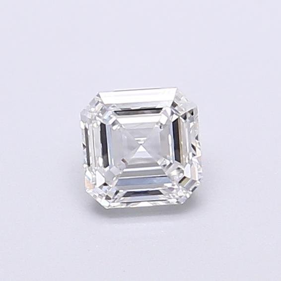 0.47ct E VVS2 Very Good Cut Asscher Lab Grown Diamond
