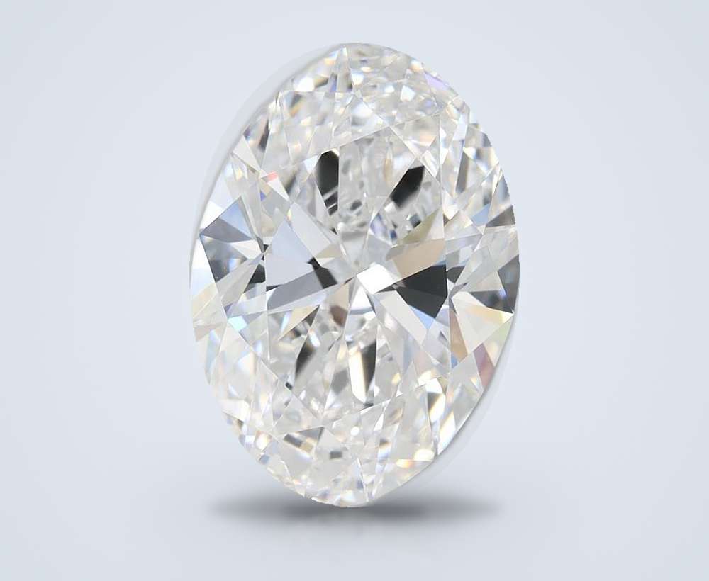 3.70 Carat Oval Lab Diamond