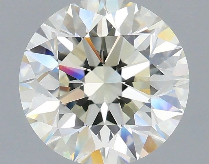 1.71ct J IF Rare Carat Ideal Cut Round Diamond