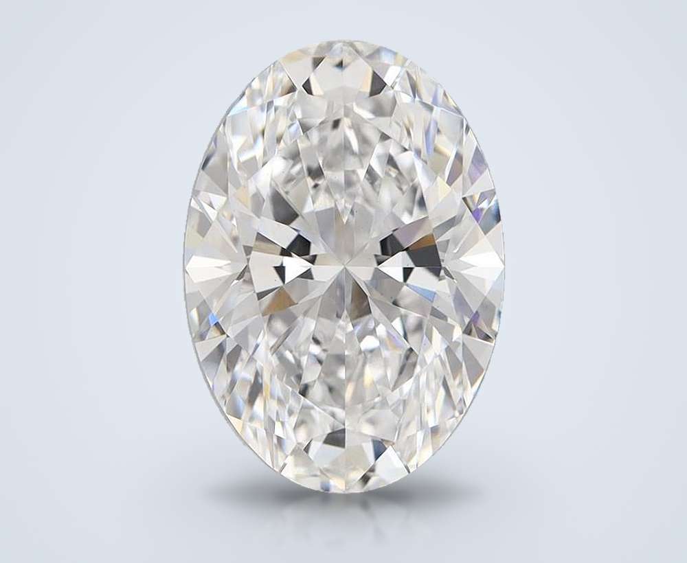 5.93 Carat Oval Lab Diamond