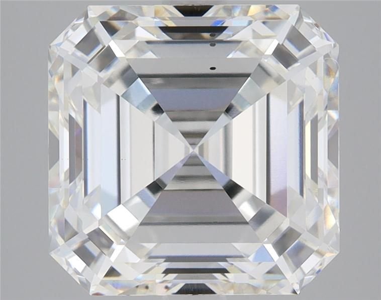 4.83ct G VS2 Rare Carat Ideal Cut Asscher Lab Grown Diamond