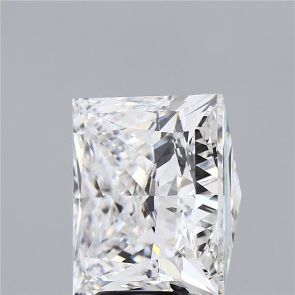 7.70ct F VVS2 Rare Carat Ideal Cut Princess Lab Grown Diamond