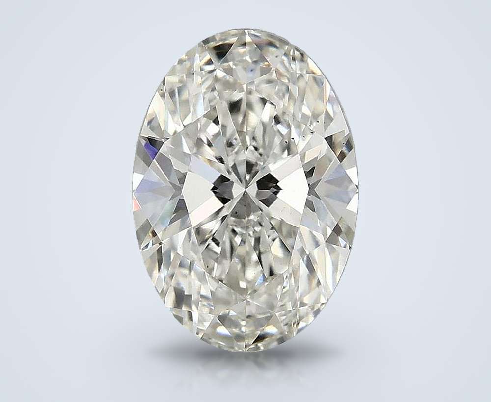 3.00 Carat Oval Lab Diamond