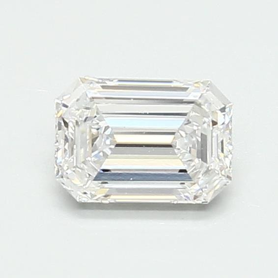 0.68ct D VVS2 Rare Carat Ideal Cut Emerald Lab Grown Diamond