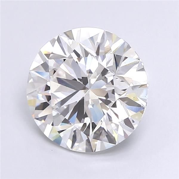 5.09ct E VS1 Rare Carat Ideal Cut Round Lab Grown Diamond