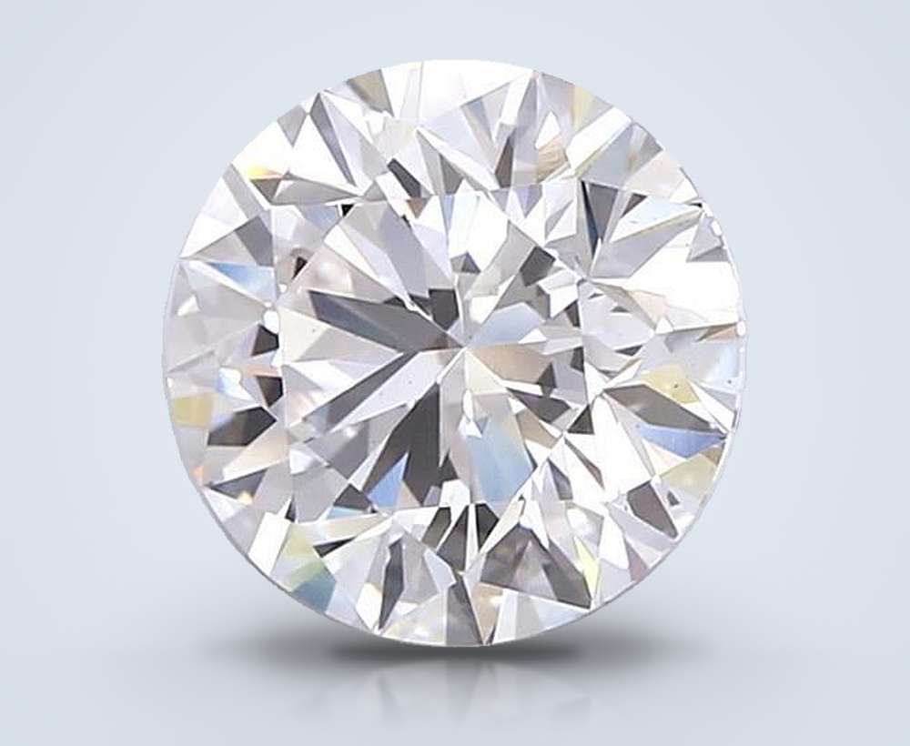 5.09 Carat Round Lab Diamond