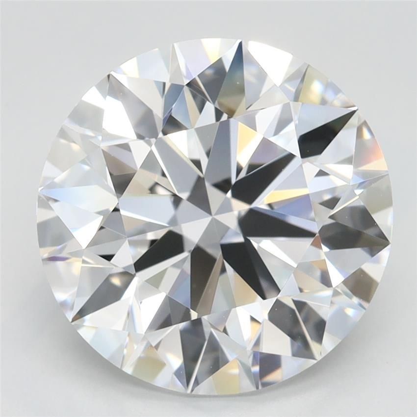 4.77ct D VVS1 Rare Carat Ideal Cut Round Lab Grown Diamond