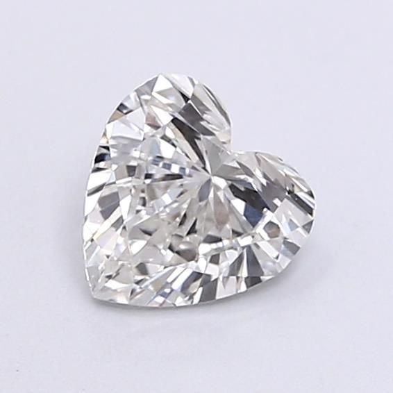 0.49ct F VVS2 Rare Carat Ideal Cut Heart Lab Grown Diamond