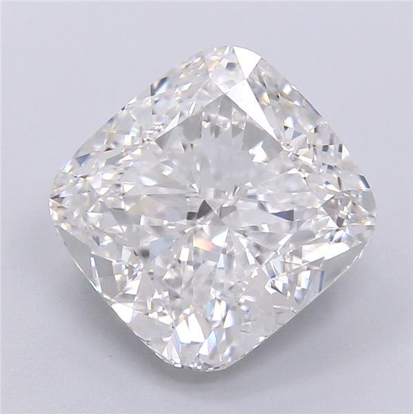 6.05ct E VVS2 Rare Carat Ideal Cut Cushion Lab Grown Diamond