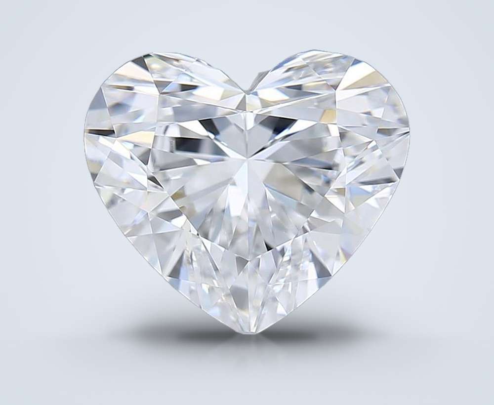 2.52 Carat Heart Lab Diamond