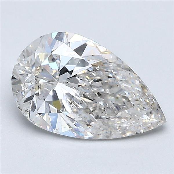 1.52ct H SI1 Rare Carat Ideal Cut Pear Diamond