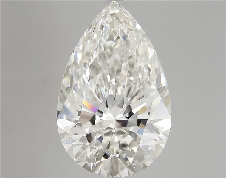11.11ct F VVS2 Excellent Cut Pear Lab Grown Diamond