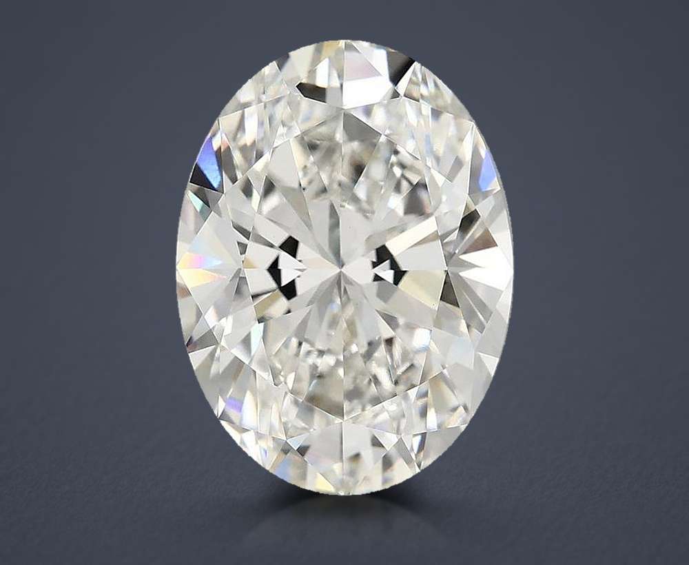5.00 Carat Oval Lab Diamond