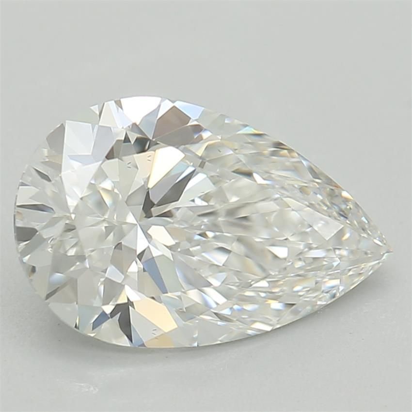1.07ct E VS1 Rare Carat Ideal Cut Pear Lab Grown Diamond