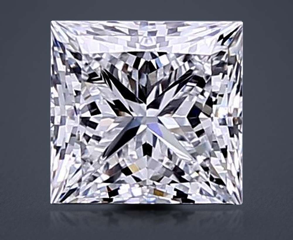 1.24 Carat Princess Lab Diamond