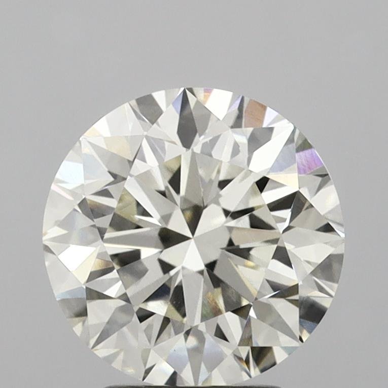 3.28ct K VS1 Very Good Cut Round Lab Grown Diamond