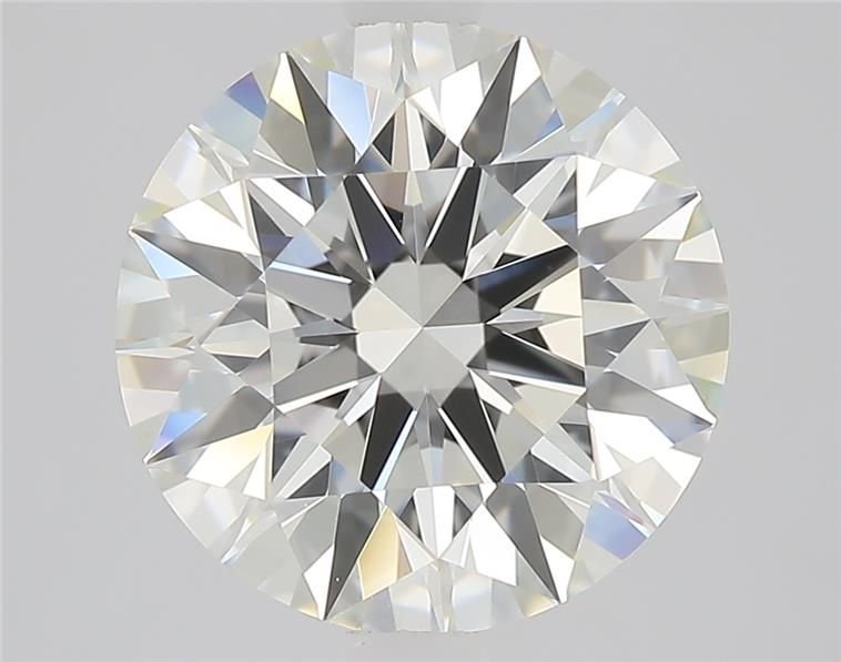 2.68ct J VVS1 Rare Carat Ideal Cut Round Diamond