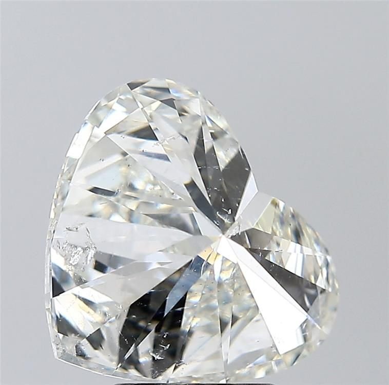 5.01ct J SI2 Excellent Cut Heart Diamond