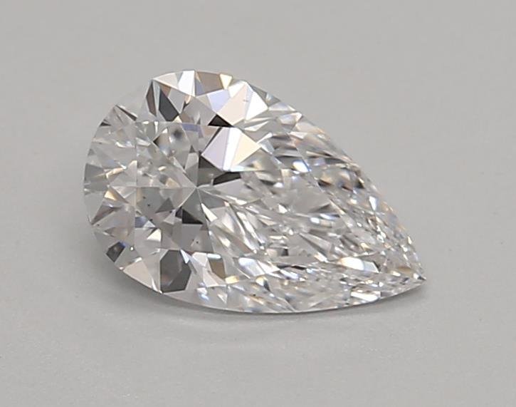 0.76ct D VS2 Rare Carat Ideal Cut Pear Lab Grown Diamond