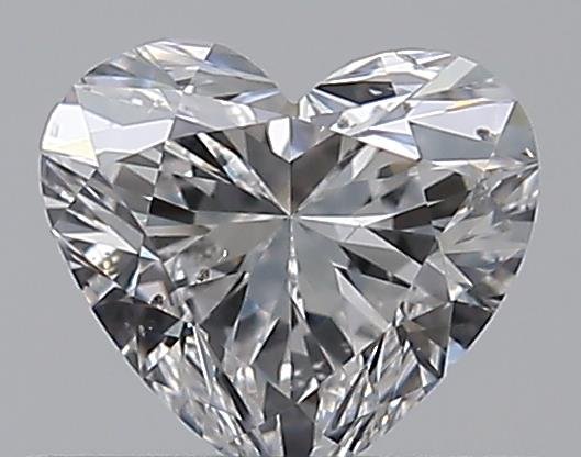 0.39ct D SI2 Rare Carat Ideal Cut Heart Diamond