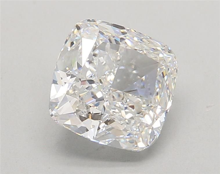 3.05ct E VVS2 Rare Carat Ideal Cut Cushion Lab Grown Diamond