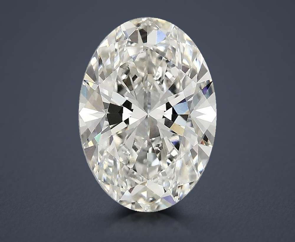 2.53 Carat Oval Lab Diamond