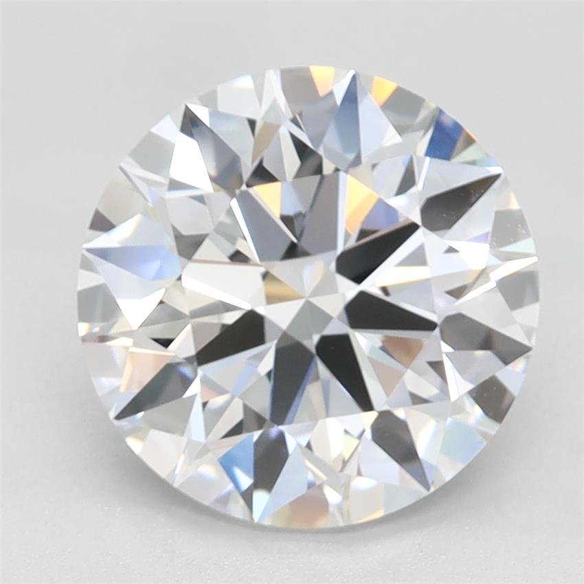 2.69ct D VVS1 Rare Carat Ideal Cut Round Lab Grown Diamond