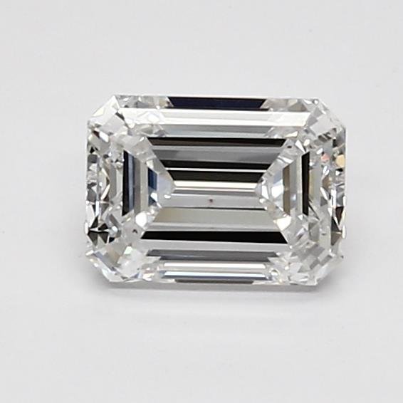 0.91ct D VS1 Excellent Cut Emerald Lab Grown Diamond